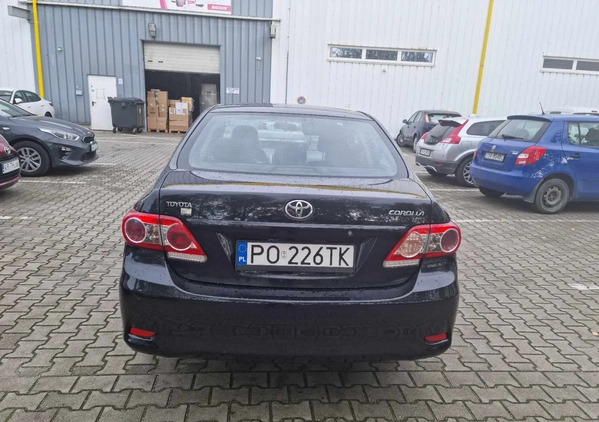 Toyota Corolla cena 19926 przebieg: 269000, rok produkcji 2011 z Poznań małe 79